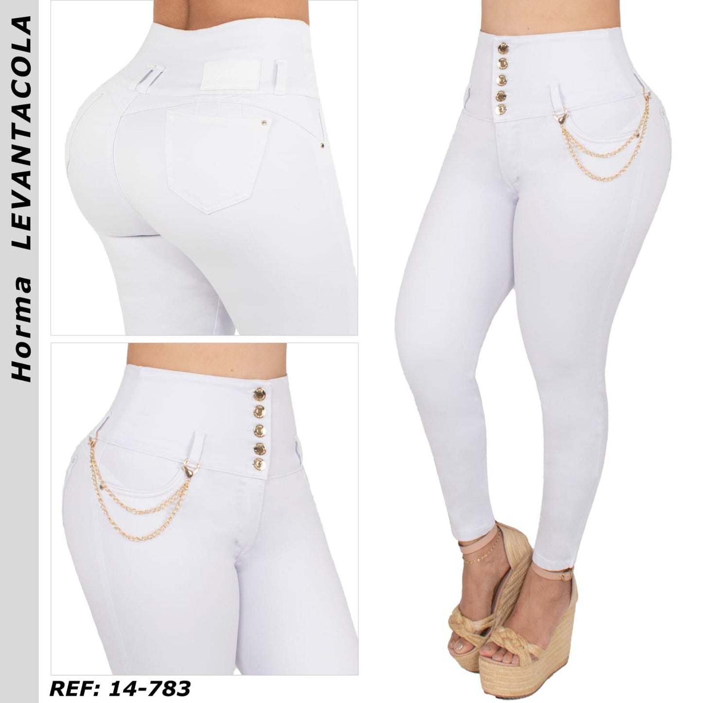 JEANS LEVANTA COLA PARA DAMA